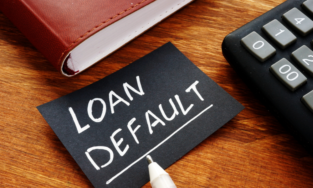 what happens if a borrower defaults on their loan
