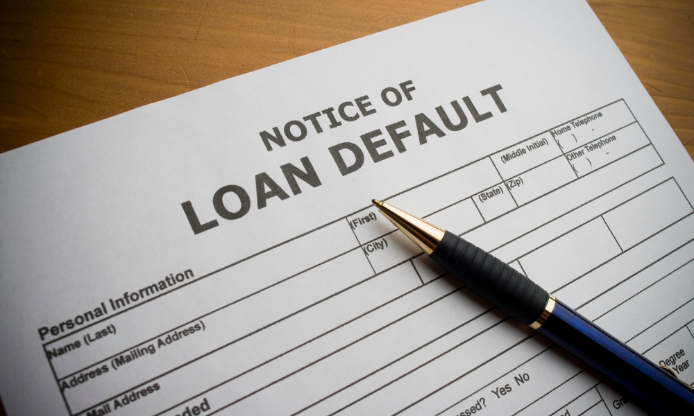 what is loan default