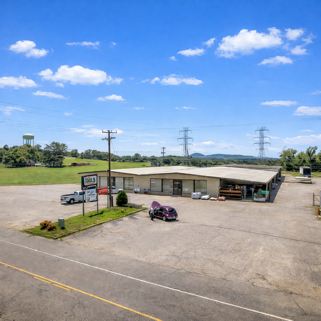 Hickory, NC Acquisition Loan Secured by Retail Property with Industrial Upside