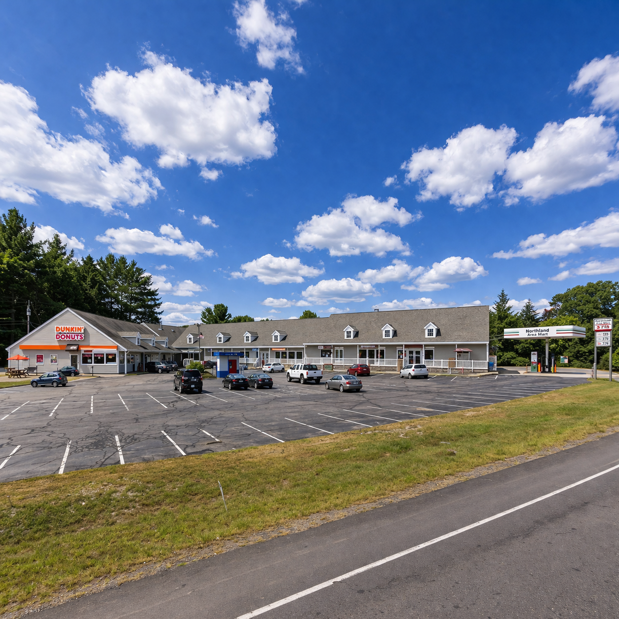 Plaistow, NH Cash-out Refi for a Strip Mall including a Dunkin’